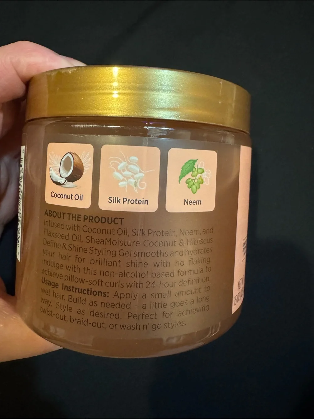 5/$25 Shea moisture styling gel